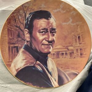 Vintage Limited Edition John Wayne Plate